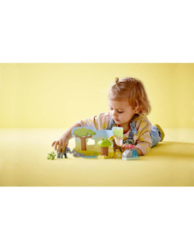 LEGO DUPLO, Animale din Africa, 10971, 10 piese,10971
