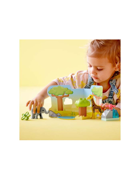 LEGO DUPLO, Animale din Africa, 10971, 10 piese,10971
