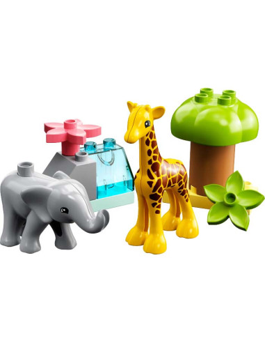 LEGO DUPLO, Animale din Africa, 10971, 10 piese,10971