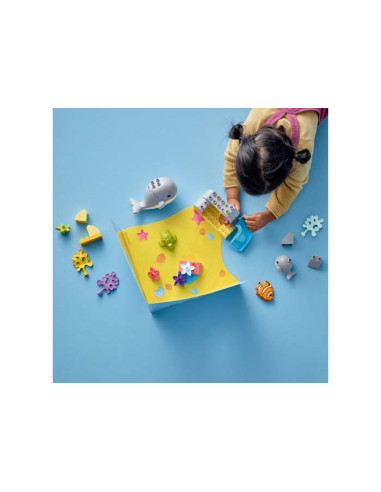 LEGO DUPLO, Animale din Ocean, 10972, 32 piese,10972