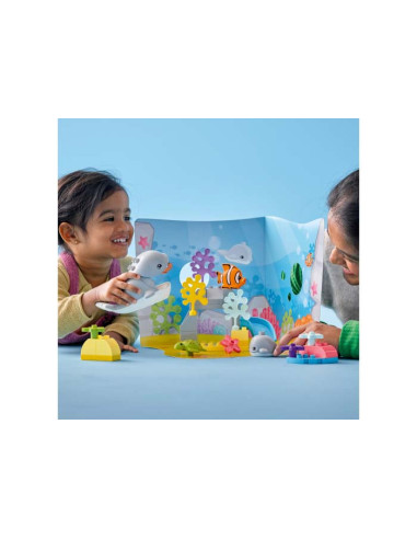 LEGO DUPLO, Animale din Ocean, 10972, 32 piese,10972