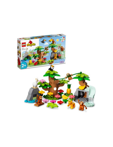 LEGO DUPLO, Animale din America de Sud, 10973, 71 piese,10973