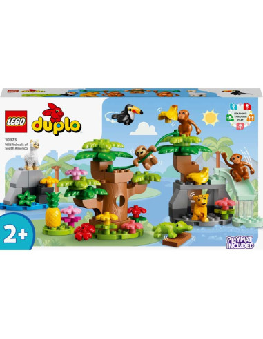LEGO DUPLO, Animale din America de Sud, 10973, 71 piese,10973