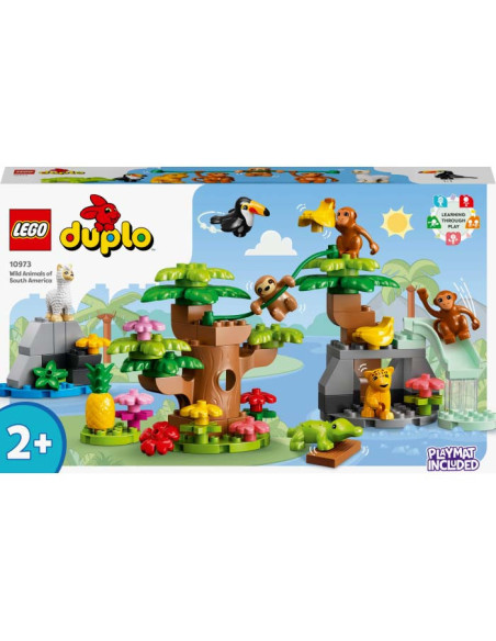 LEGO DUPLO, Animale din America de Sud, 10973, 71 piese,10973