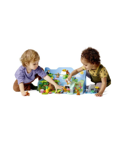 LEGO DUPLO, Animale din America de Sud, 10973, 71 piese,10973