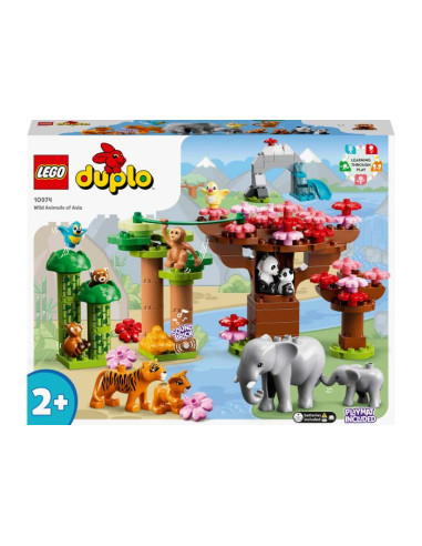 LEGO DUPLO, Animale din Asia, 10974, 117 piese,10974