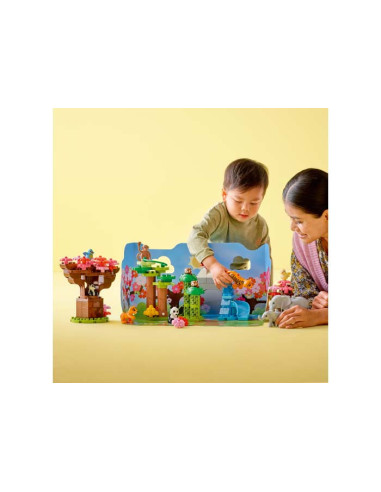 LEGO DUPLO, Animale din Asia, 10974, 117 piese,10974