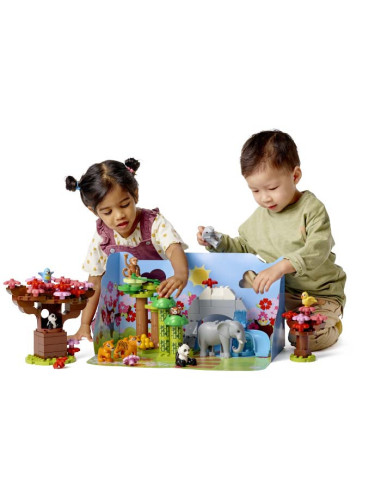 LEGO DUPLO, Animale din Asia, 10974, 117 piese,10974