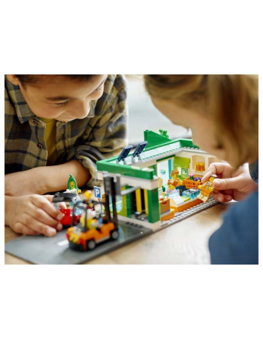 LEGO City, Magazin de alimente, 60347, 404 piese,60347