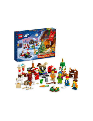 LEGO City, Calendar de Craciun LEGO?City, 60352, 287 piese,60352