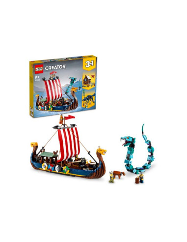 LEGO Creator, Corabia Vikingilor si Sarpele Midgard-ului