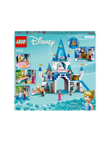 LEGO Disney, Castelul Cenusaresei si al Printului, 43206, 365