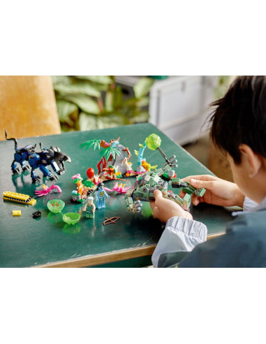 LEGO Disney, Neytiri si Thanator vs. Robotul AMP Quaritch