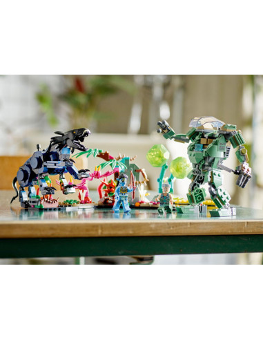 LEGO Disney, Neytiri si Thanator vs. Robotul AMP Quaritch