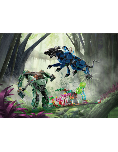 LEGO Disney, Neytiri si Thanator vs. Robotul AMP Quaritch
