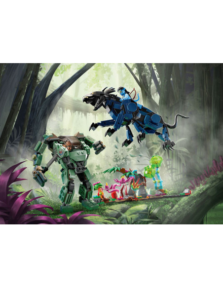 LEGO Disney, Neytiri si Thanator vs. Robotul AMP Quaritch