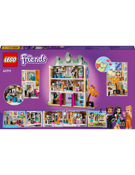 LEGO Friends, Scoala de Arta a Emmei, 41711, 844 piese,41711