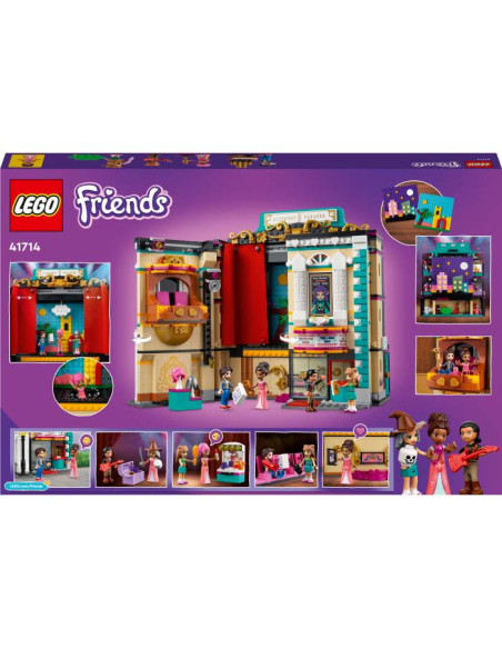 LEGO Friends, Teatrul Andreei, 41714, 1154 piese,41714