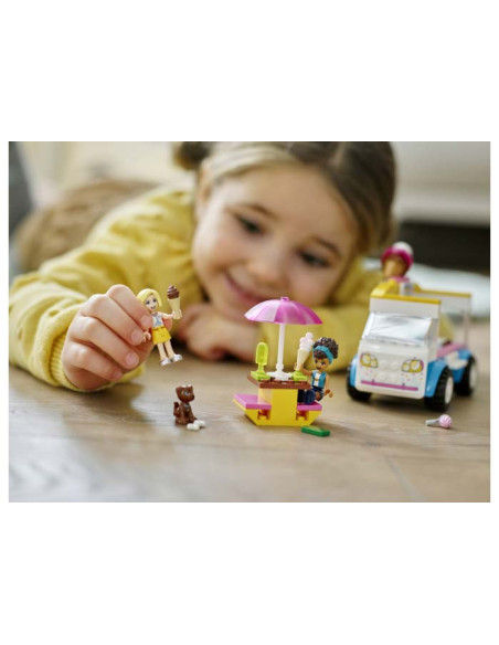 LEGO Friends, Furgoneta cu inghetata, 41715, 84 piese,41715