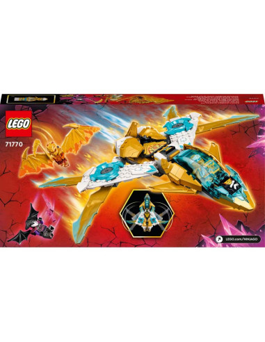 LEGO Ninjago, Avionul Dragon de Aur al lui Zane, 71770, 258