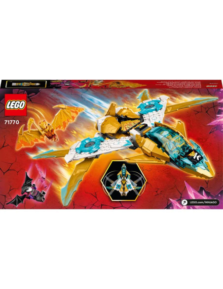 LEGO Ninjago, Avionul Dragon de Aur al lui Zane, 71770, 258