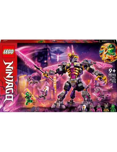 LEGO Ninjago, Regele de Cristal, 71772, 722 piese,71772