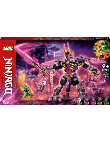 LEGO Ninjago, Regele de Cristal, 71772, 722 piese,71772