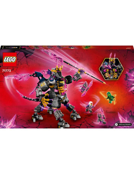 LEGO Ninjago, Regele de Cristal, 71772, 722 piese,71772