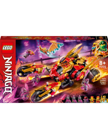 LEGO Ninjago, Vehiculul Dragon de Aur al lui Kai, 71773, 624