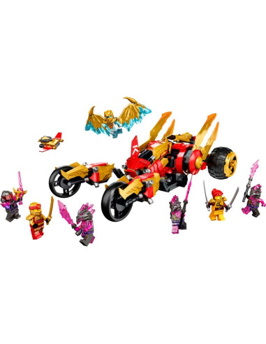 LEGO Ninjago, Vehiculul Dragon de Aur al lui Kai, 71773, 624