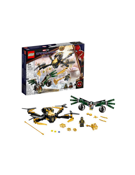 LEGO Marvel Super Heroes, Spider-Man Duelul cu Drone, 76195