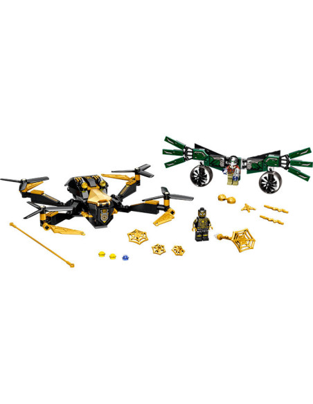 LEGO Marvel Super Heroes, Spider-Man Duelul cu Drone, 76195