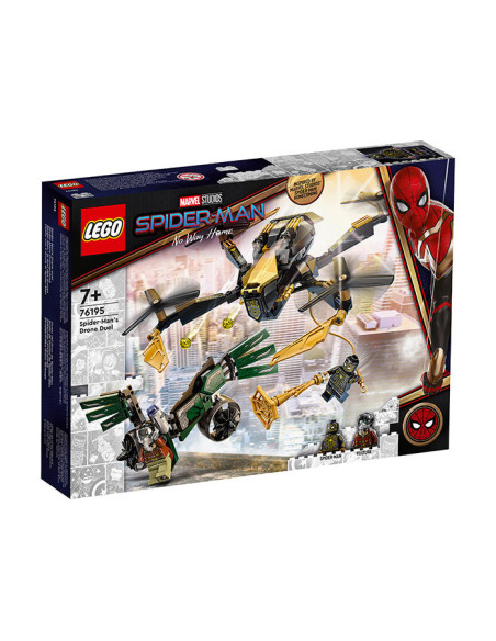 LEGO Marvel Super Heroes, Spider-Man Duelul cu Drone, 76195