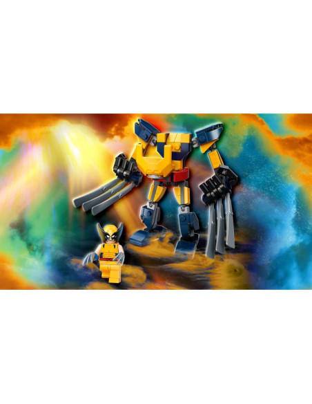 LEGO Marvel Super Heroes, Robot Wolverine, 76202, 141