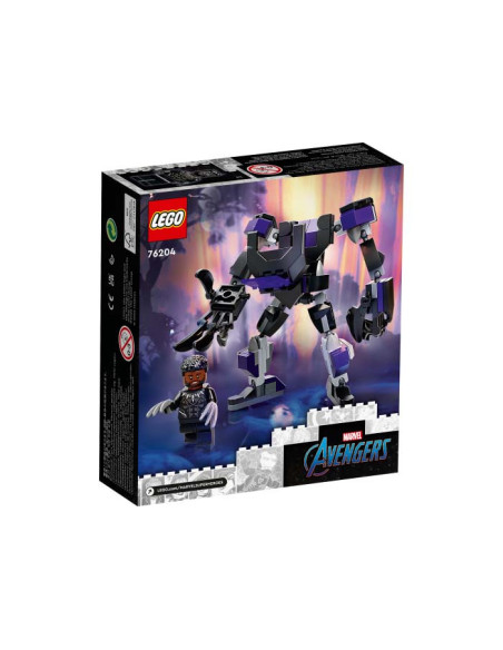 LEGO Marvel Super Heroes, Robot Black Panther, 76204, 124