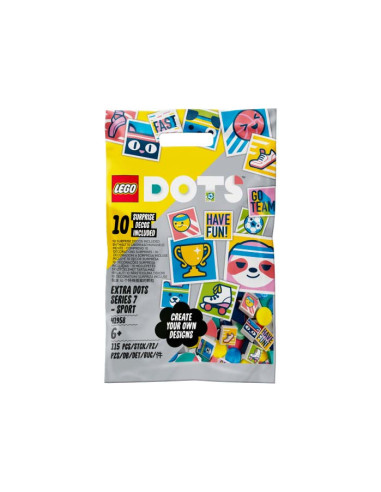 LEGO DOTS, Extra DOTS  Seria 7, 41958, 115 piese,41958