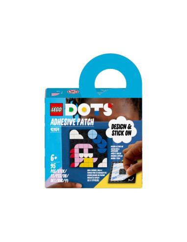 LEGO DOTS, Patch DOTS adeziv, 41954, 95 piese,41954