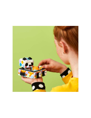 LEGO DOTS, Tavita cu urs panda, 41959, 517 piese,41959