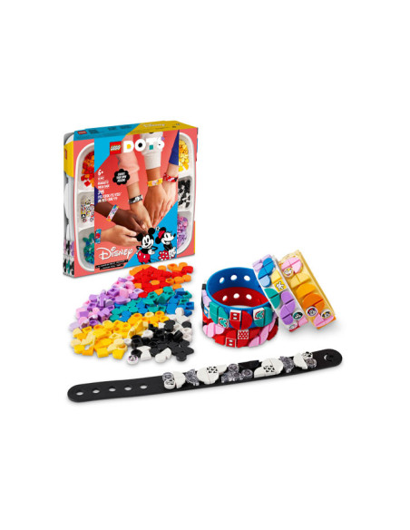LEGO DOTS, Mega pachet cu Bratari Mickey si Friends, 41947, 349