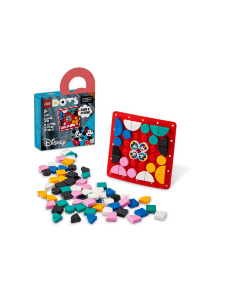 LEGO DOTS, Patch Mickey Mouse si Minnie Mouse, 41963, 95