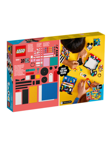 LEGO DOTS, Pachet Back to School Mickey Mouse si Minnie Mouse