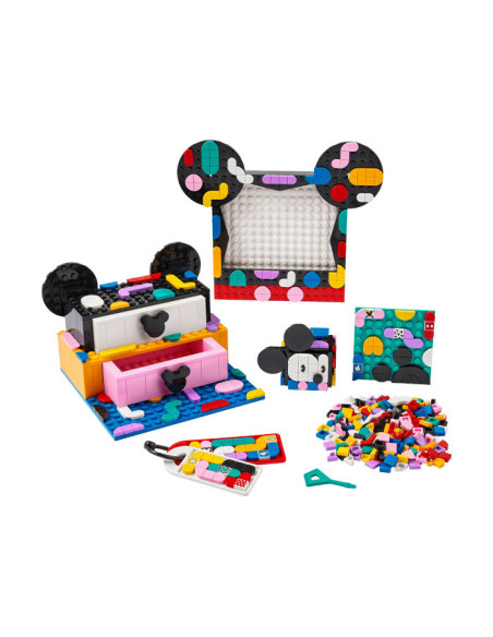LEGO DOTS, Pachet Back to School Mickey Mouse si Minnie Mouse