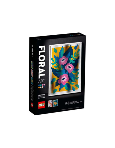 LEGO Art, Arta florala, 31207, 2870 piese,31207