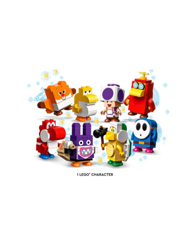 LEGO Super Mario, Pachete cu personaje - seria 5, 71410, 47