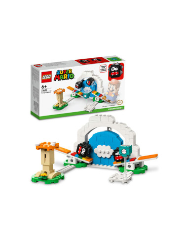 LEGO Super Mario, Set de extindere - Fuzzy Flippers, 71405, 154