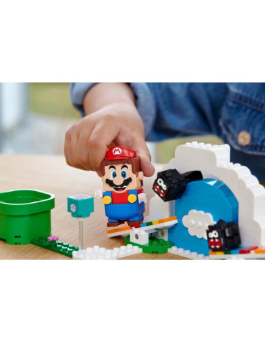 LEGO Super Mario, Set de extindere - Fuzzy Flippers, 71405, 154