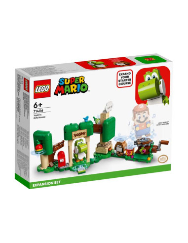 LEGO Super Mario, Set de extindere - Casa cu cadouri a lui