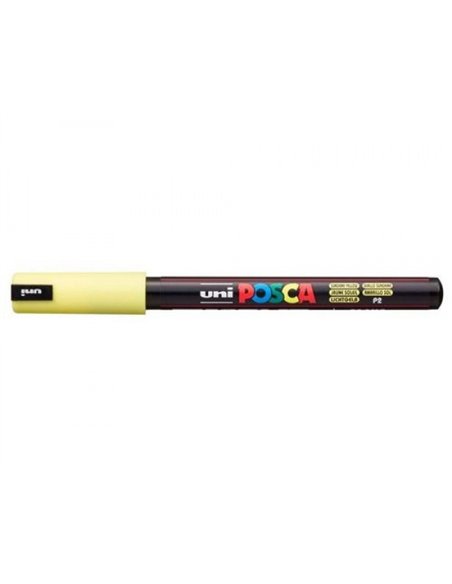 Marker UNI Posca PC-1MR, varf metalic, 0.7 mm, Sunshine Yellow