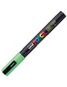 Marker UNI Posca PC-3M, varf 0.9 - 1.3 mm, Verde Deschis