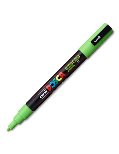 Marker UNI Posca PC-3M, varf 0.9 - 1.3 mm, Verde Mar